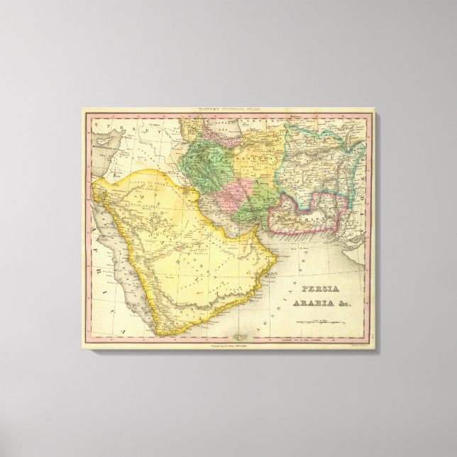 Persia Arabia Canvas Print (Front)