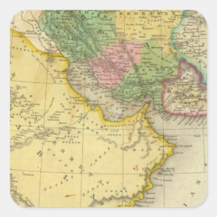 Persia Arabia Square Sticker