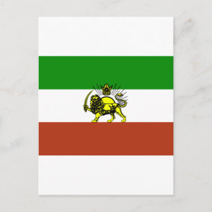 Persia Flag Postcard