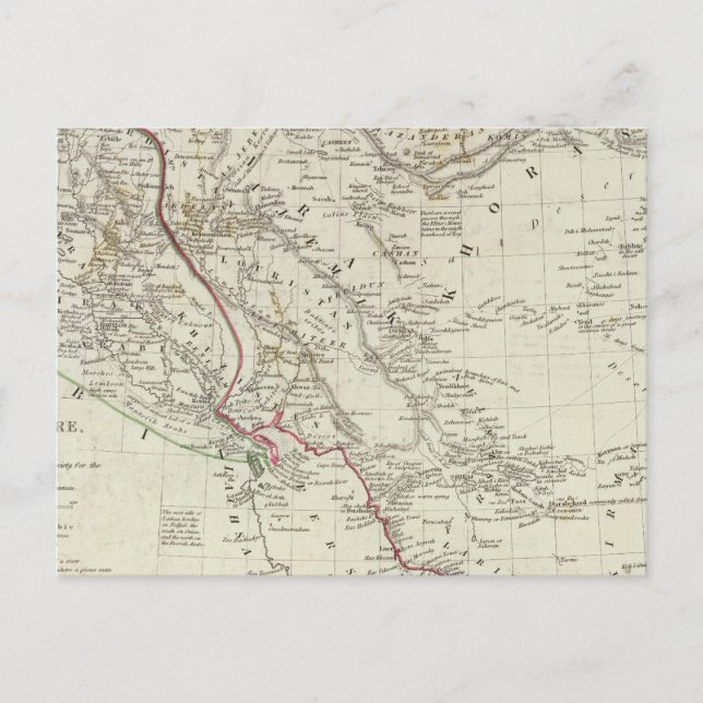 Persia, Ottoman Empire Postcard (Front)