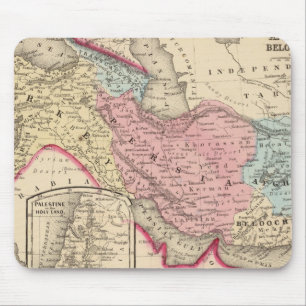 Persia, Turkey, Afghanistan, Beloochistan Mouse Mat