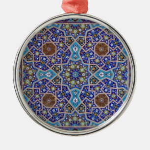 Persian art metal tree decoration