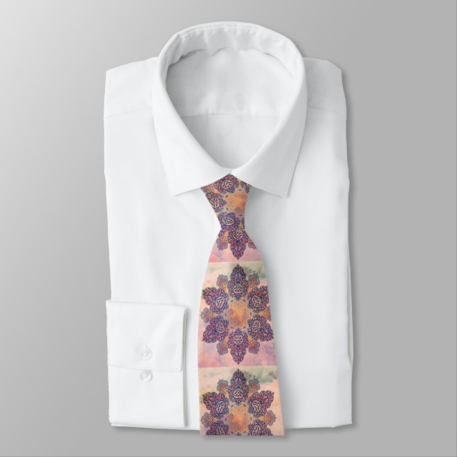 Persian Art Tie (Tied)