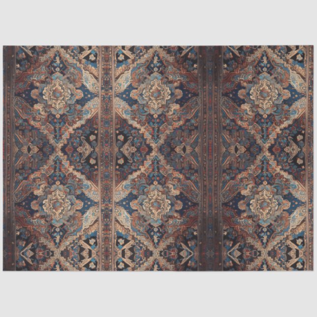 Persian Beautiful Old Pattern Modern Collection Tissue Paper (Front)