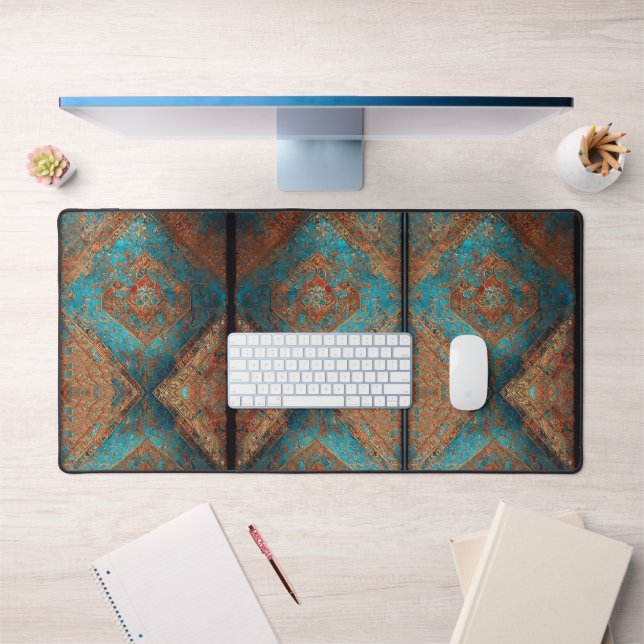 Persian Beautiful Old Pattern Popular Collection Desk Mat (Office 1)