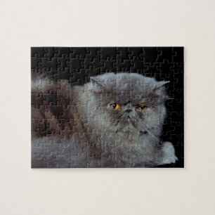 Persian Blue cat Jigsaw Puzzle