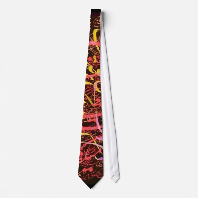 Persian Calligraphy Tie (Front)