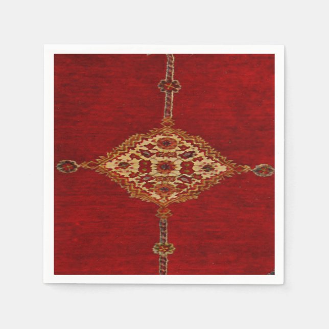Persian carpet -bold design napkin (Front)