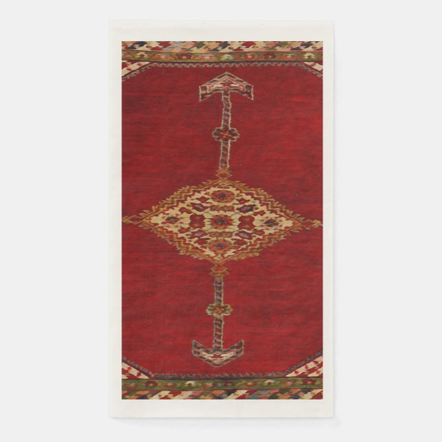 Persian carpet -bold design napkin (Front)