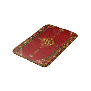 Persian carpet look bath mat