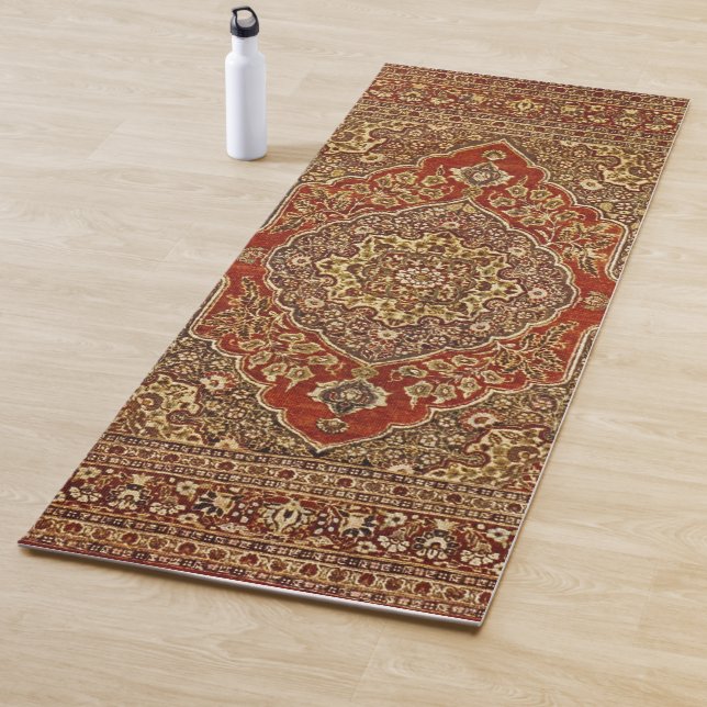 Persian carpet   look -  Tabris Yoga Mat (In Situ)