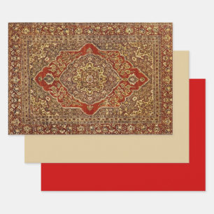 Persian carpet look - Tabriz Wrapping Paper Sheet