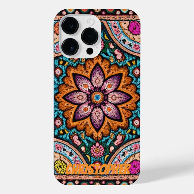 Persian carpet vintage iPhone case (Back)