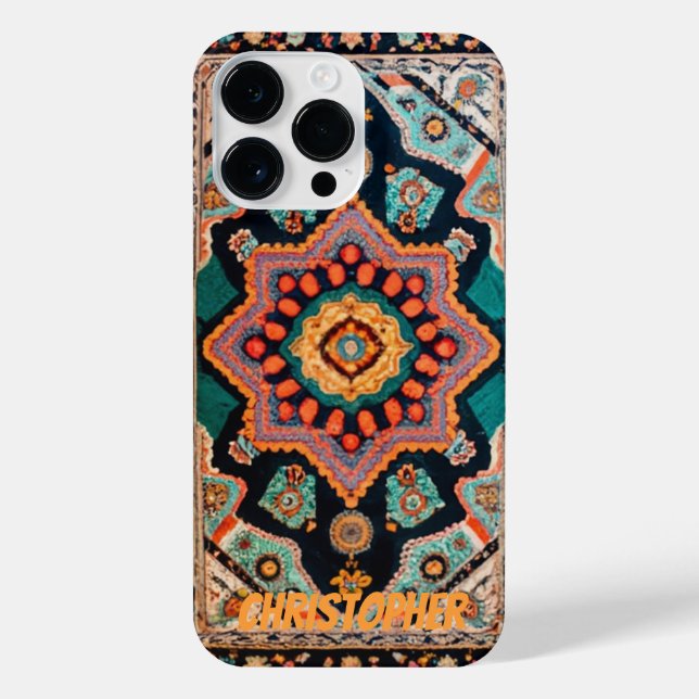 Persian carpet vintage iPhone case (Back)