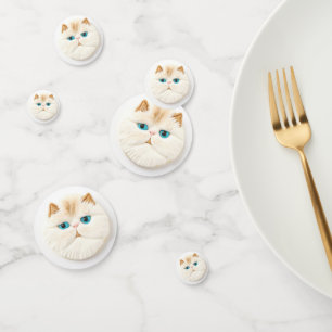 Persian Cat 3D Inspired Confetti