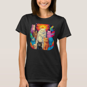 Persian Cat Art T-Shirt