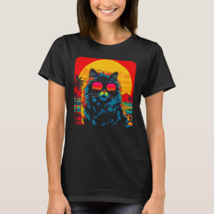 Persian Cat Beach T-Shirt