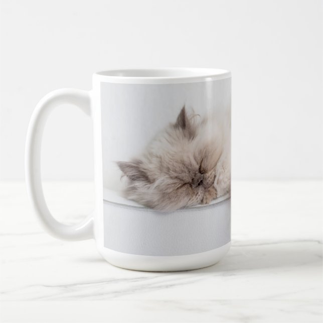 Persian Cat Coffee Mug (Left)