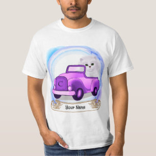 Persian Cat Driving Car T-Shirt