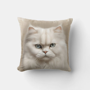 Persian Cat Feline Elegant Cushion