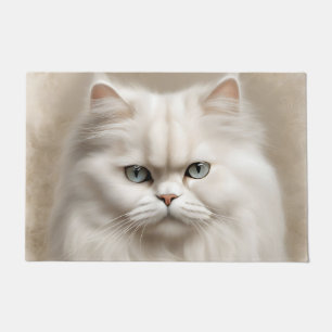 Persian Cat Feline Elegant Doormat