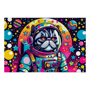 PERSIAN CAT-LOST IN SPACE 9 POSTER