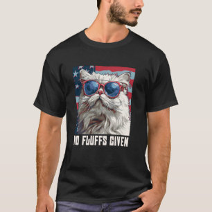 Persian Cat MIR DOCH EGAL Funny Persian Cats USA T-Shirt