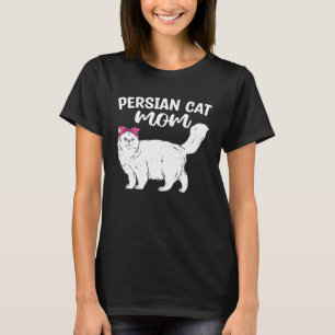 Persian Cat  Mom Cute Cats Owner Pet Animals Graph T-Shirt