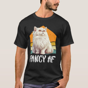Persian Cat Mum FANCY AF Persian Cat Owner Vintage T-Shirt