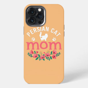 Persian Cat Mum Lover Gifts Womens Cat Lover Mama iPhone 13 Pro Max Case