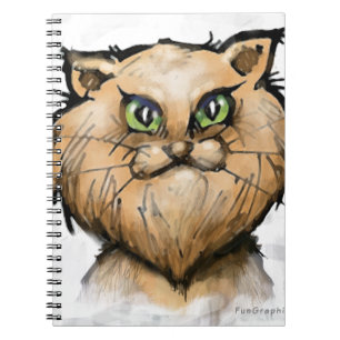 Persian Cat Notebook