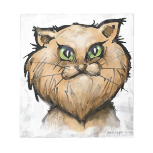 Persian Cat Notepad