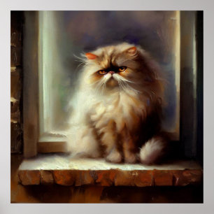 Persian Cat  Poster
