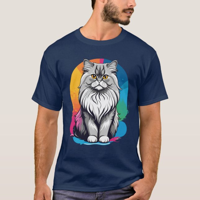 Persian Cat T-Shirt (Front)