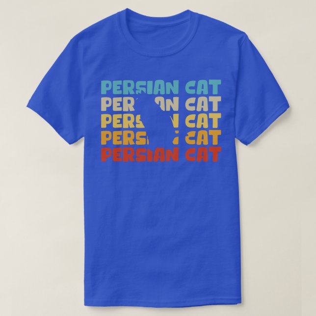 Persian Cat T-Shirt (Design Front)