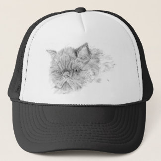 persian cat trucker hat