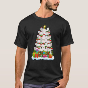 Persian Cat Xmas Holiday Persian Cat Christmas Tr T-Shirt