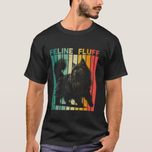 Persian Cats FELINE FLUFF Funny Persian Cats T-Shirt