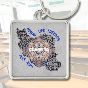 Persian Christmas Gifts in Bulk for Students Blue Key Ring
