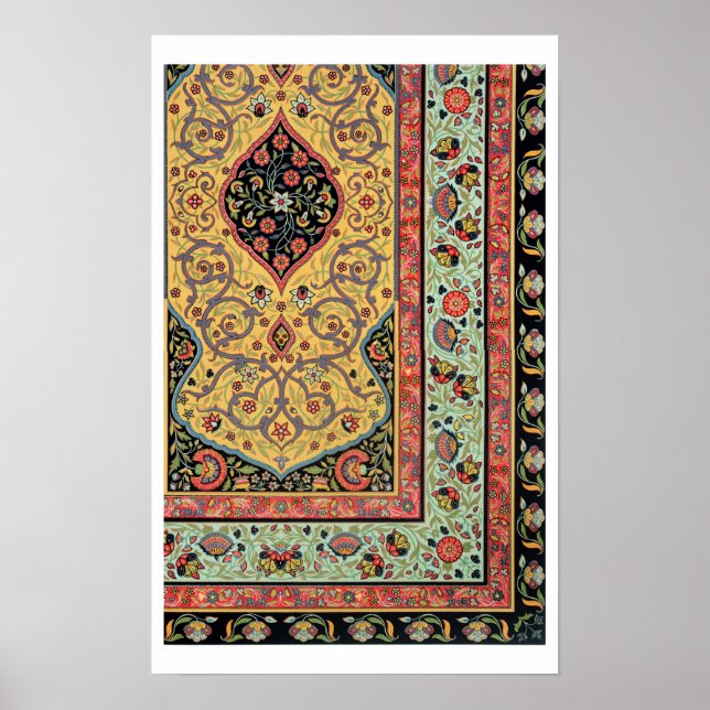 Persian Decoration, plate XXV from 'Polychrome Orn Poster (Front)