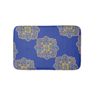 Persian design bath mat