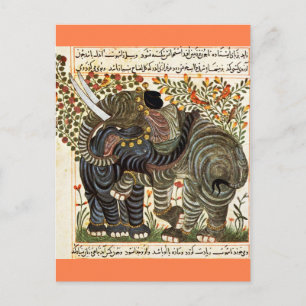 Persian Elephants postcard