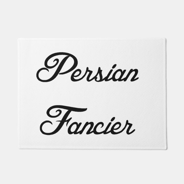 persian fancier doormat (Front)
