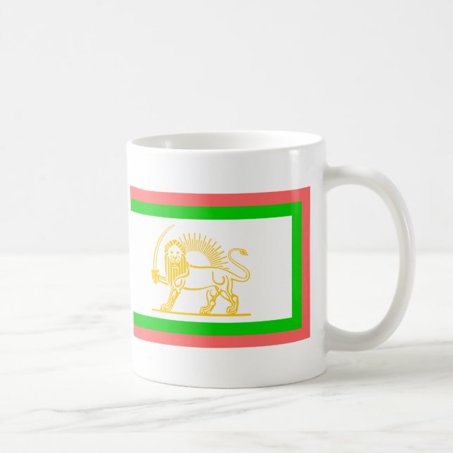 Persian Flag (1906) Coffee Mug (Right)