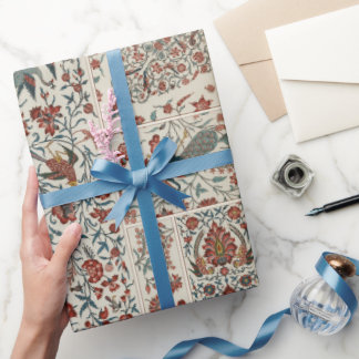 Persian floral colourful pattern Wrapping Paper