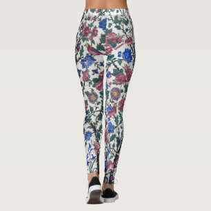 Persian floral design    leggings