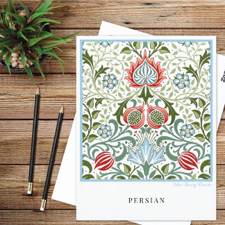 Persian Floral Pattern Henry Dearle Postcard