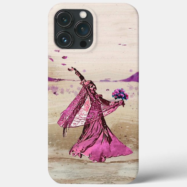 Persian Flowers  زهور فارس  iPhone case (Back)