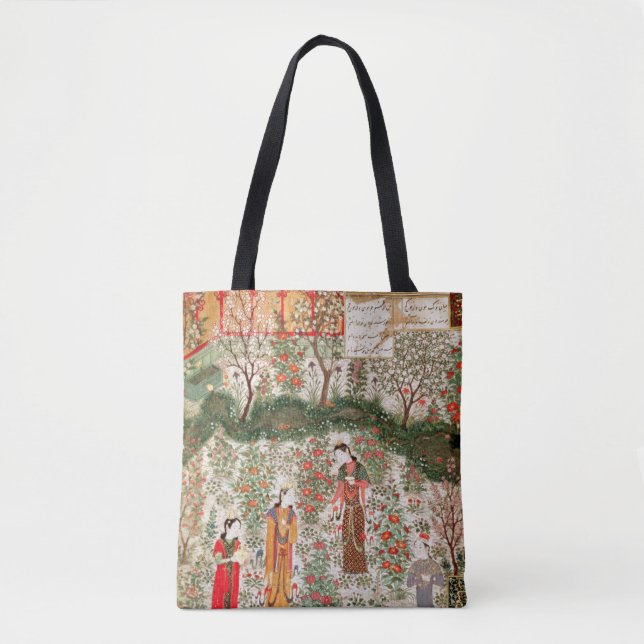 Persian Garden, 15th century (w/c on paper) Tote Bag (Front)