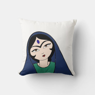Persian girl - Persian (iran) design Cushion